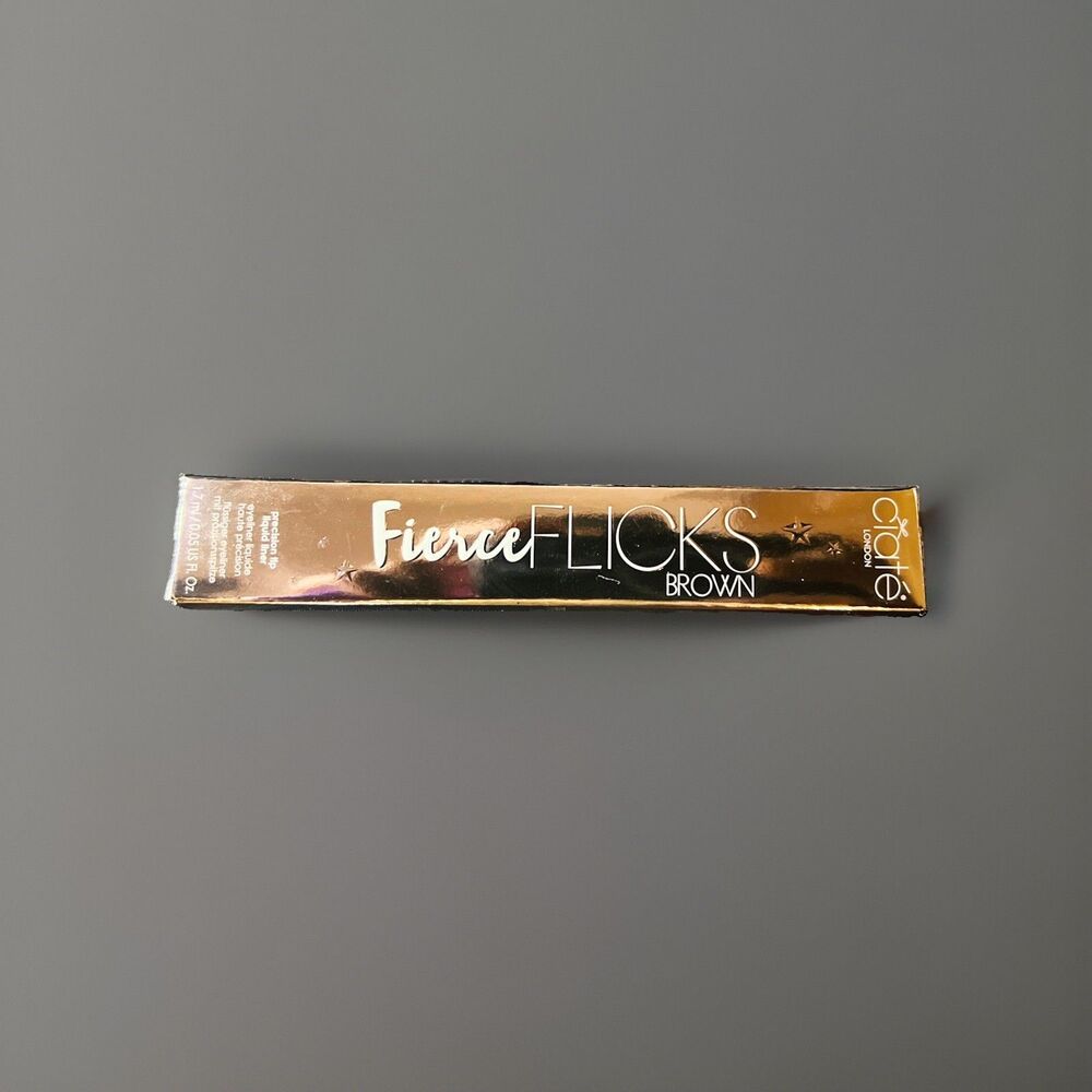 Ciate London Fierce Flicks Precision Tip Liquid Eyeliner - Brown 1.7ml NIB